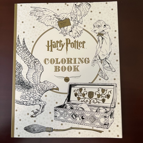 Two Harry Potter Books - 3D Magic Eye & Coloring Book - Picture 2 of 3